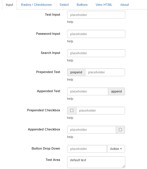 Build Bootstrap Form