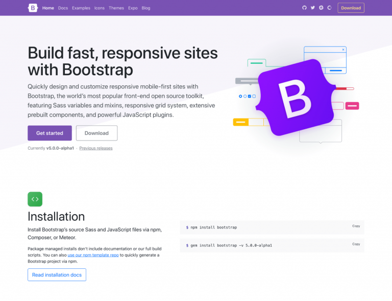 Bootstrap 5 - New Features & Improvements With Screenshots