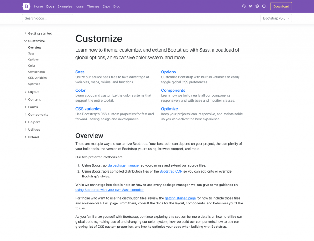 Bootstrap 5 - New Features & Improvements With Screenshots